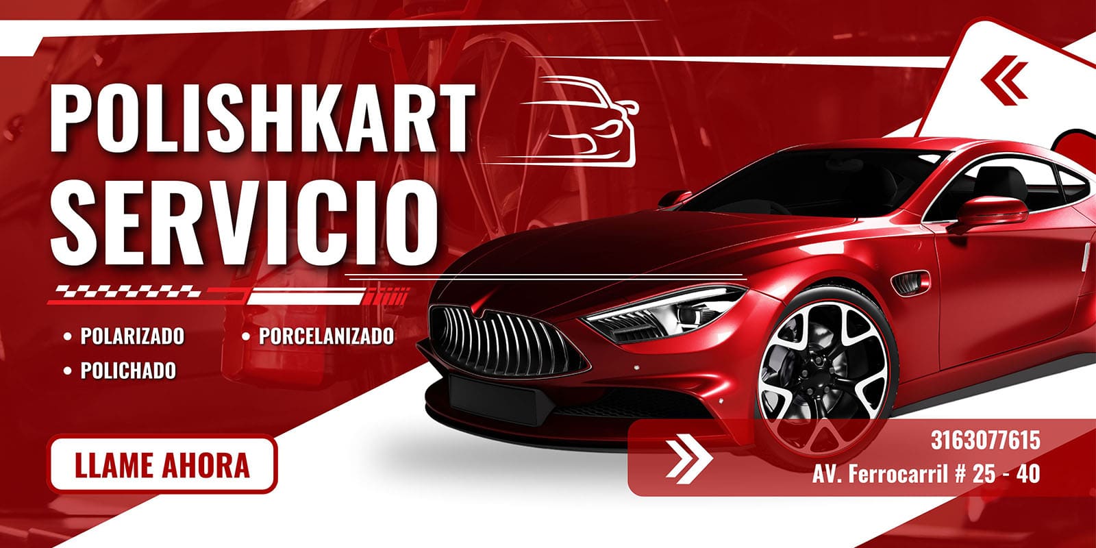 Banner POLISH KART Polarizado Ibagué Ibagué